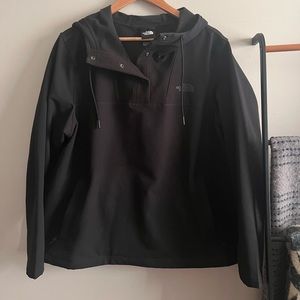 Black North Face Pullover Jacket